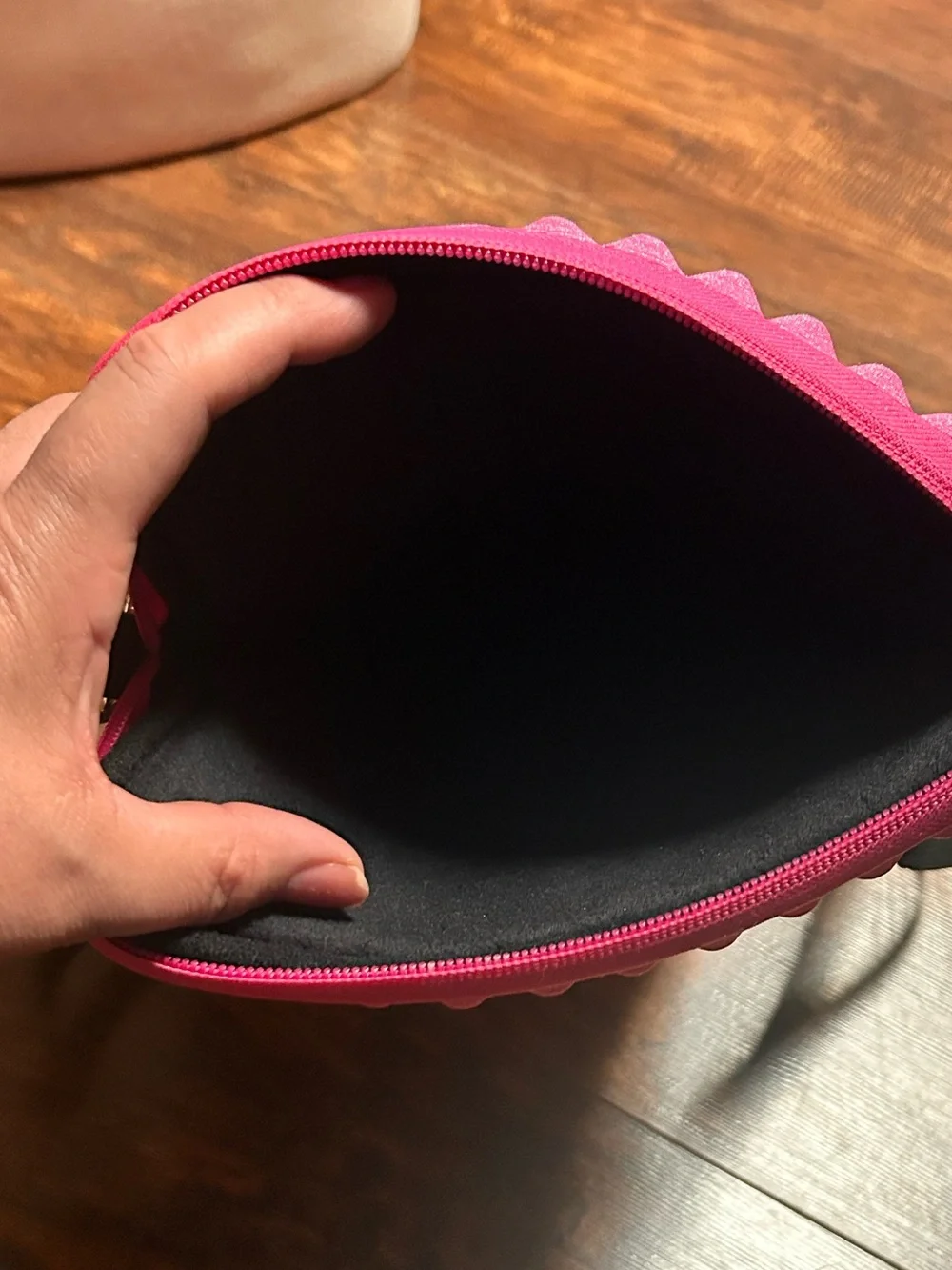 Rebecca Minkoff Hot Pink Crossbody Studded Quilted iPAD Bag EUC